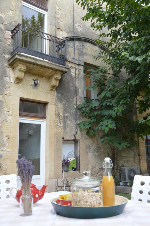 Mas De La Forge Noguier Bed and Breakfast Vergèze Exteriör bild